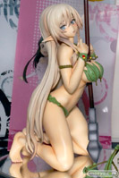 クイーンズブレイド 美しき闘士たち アレイン 水着で完全敗北！やわらかフィギュア ジェンコ　画像　サンプル　レビュー　フィギュア　アニメジャパン2015　01