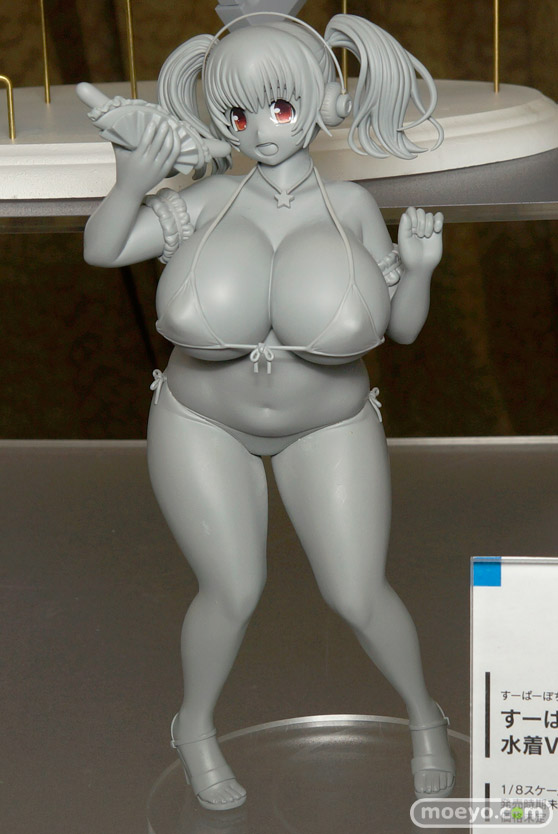 すーぱーぽちゃ子 水着Ver. フリーイング　画像　サンプル　レビュー　フィギュア　宮沢模型 第35回 商売繁盛セール　01