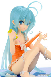 電波女と青春男 藤和エリオ お風呂で水着ver. Orange of summer(夏のオレンジ)　オルカトイズ　画像　サンプル　レビュー　フィギュア　てれ　GILLGILL　19