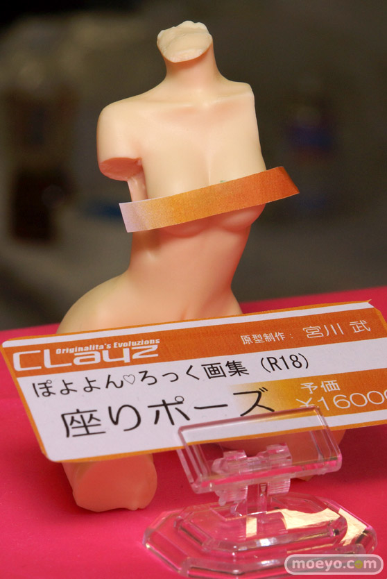 レジカラット ぽよよんろっく画集 座りポーズ　通常版　R18版　クレイズ　画像　サンプル　レビュー　フィギュア　宮沢模型 第35回 商売繁盛セール　宮川武　T’s system.　12