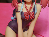 【宮沢展示会35】クレイズ「レジカラット ぽよよんろっく画集 座りポーズ 通常版/R18版」 新作フィギュア彩色サンプル画像レビュー