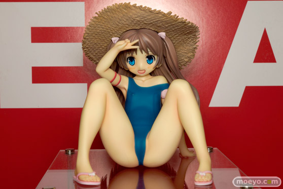 ものべの 沢井夏葉 happy smile ver. Q-six 画像 サンプル レビュー フィギュア ジャスティス シリコン スク水 キャストオフ 39