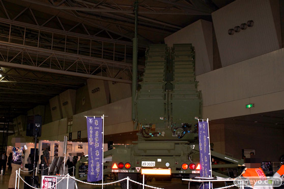 ニコニコ超会議2015　画像　自衛隊　地対空誘導弾 ペトリオットシステム発射機　04