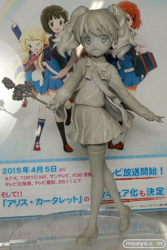 きんいろモザイク アリス・カータレット　リボルブ　画像　サンプル　レビュー　フィギュア　のぶた　カフェレオキャラクターコンベンション2015春　01