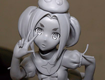 【宮沢展示会35】バンプレスト「一番くじプレミアム 憑物語」 「A賞 斧乃木余接」「B賞 忍野忍」の原型が展示