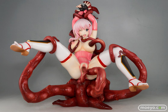 HENTAIシリーズvol.03 封魔忍姫 神楽 触手壊穴編 ピンクver.　レチェリー　画像　サンプル　レビュー　フィギュア　秋蔵　01