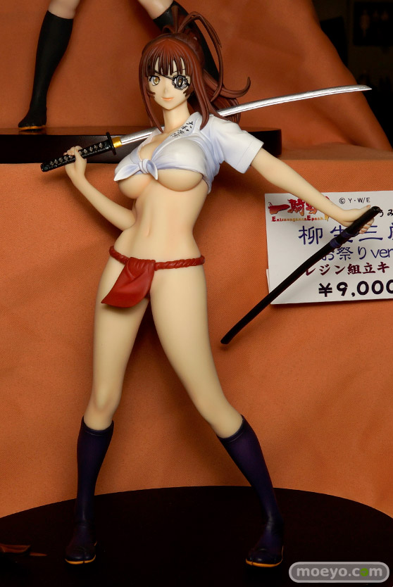 一騎当千 Extravaganza Epoch 柳生三厳 お祭り ver. アミエ・グラン　画像　サンプル　レビュー　フィギュア　トレジャーフェスタin有明13　01