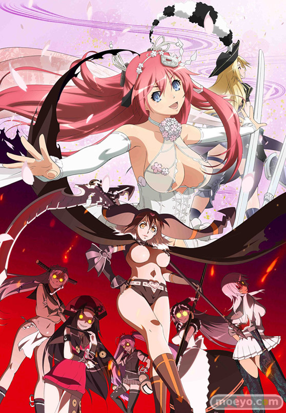 Niθ ART WORKS Vol.2 続・艶姿戯画 下巻　ホビージャパン　画像　サンプル　レビュー　イラスト集　画集　表紙　01