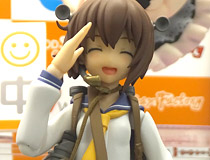 マックスファクトリー「figma 艦隊これくしょん-艦これ- 雪風」 可愛い笑顔の敬礼ポーズで彩色サンプルが展示！
