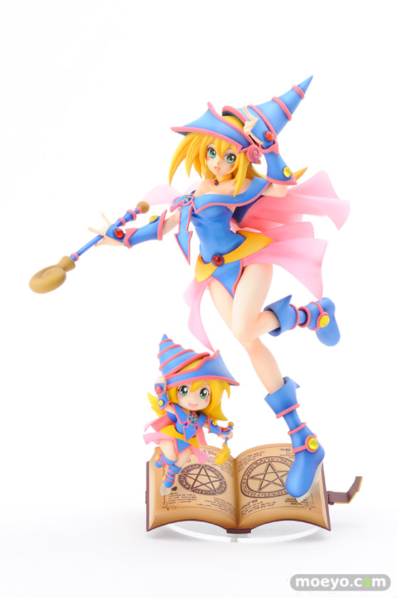 遊☆戯☆王デュエルモンスターズ　ブラック・マジシャン・ガール with ちびブラマジガール　ホビージャパン　画像　サンプル　レビュー　グリズリーパンダ　01