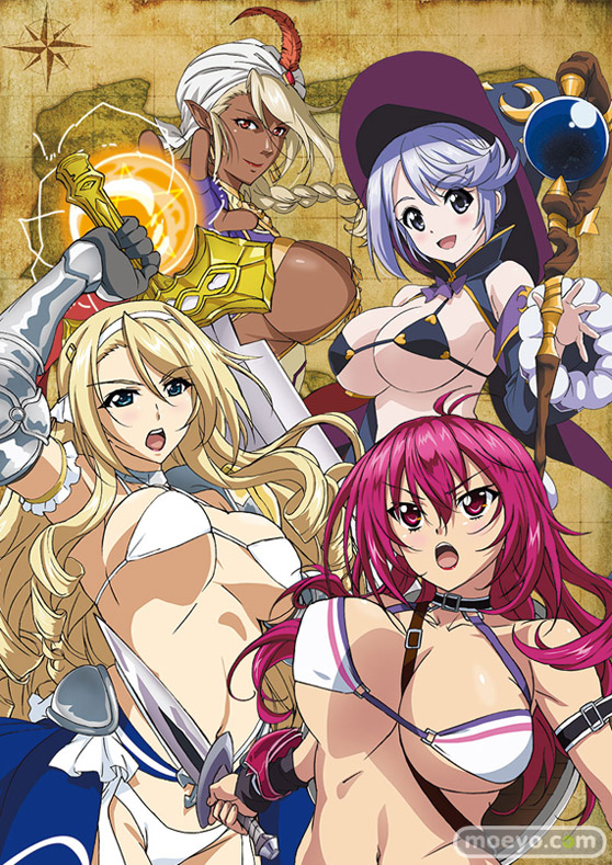 ビキニ・ウォリアーズ アニメ 画像 公式コスプレイヤー ファイター パラディン メイジ ダークエルフ 林檎蜜紀 るしゃ 01