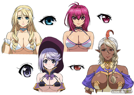 ビキニ・ウォリアーズ アニメ 画像 公式コスプレイヤー ファイター パラディン メイジ ダークエルフ 林檎蜜紀 るしゃ 06