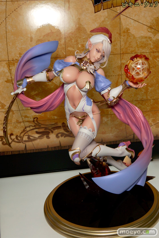 メガホビEXPO 2015 Spring　画像　サンプル　レビュー　フィギュア　メガハウス　ビキニ・ウォリアーズ　ファイター　ダークエルフ　綺羅星天アルカナ　アンジェラ　カミキ・ミライ　01