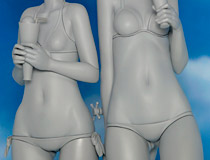 【メガホビ2015春】アルター「ストライクウィッチーズ2 サーニャ＆エイラ 水着Ver.」 新作フィギュア原型画像レビュー