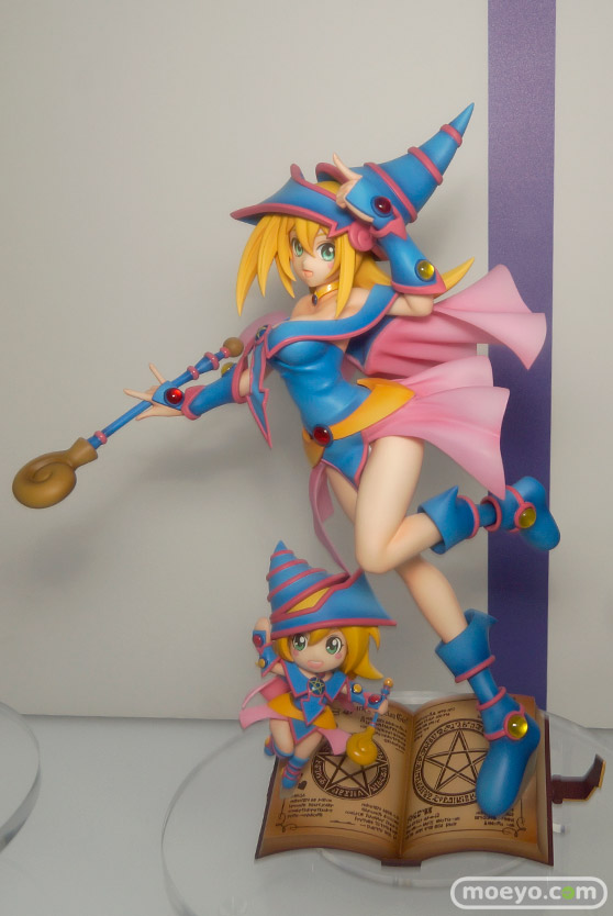 遊☆戯☆王デュエルモンスターズ　ブラック・マジシャン・ガール with ちびブラマジガール　ホビージャパン　画像　サンプル　レビュー　グリズリーパンダ　メガホビEXPO 2015 Spring　01