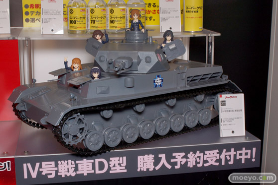 AKIBA模型フェア　マックスファクトリー　島風　figma Vehicles ガールズ＆パンツァー 1/12 IV号戦車D型 本戦仕様　ネーネ　画像　サンプル　レビュー　フィギュア　プラモデル　01