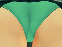 PS4/PS3「夏色ハイスクル青春白書」 本編クリア後解放の「フリーモード」でパンツをドアップ撮影する方法（動画あり）