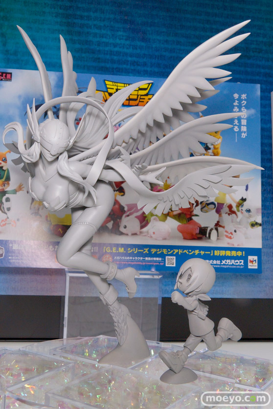 G.E.M.シリーズ デジモンアドベンチャー 八神ヒカリ＆エンジェウーモン　メガハウス　画像　サンプル　レビュー　フィギュア　メガホビEXPO 2015 Spring　01