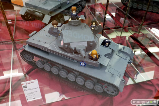 アイドルマスター 萩原雪歩　ヘスティア　ドロンジョ　ソーサレス　小鳥遊六花 バニーver.　figma Vehicles ガールズ＆パンツァー 1/12 IV号戦車D型 本戦仕様　画像　サンプル　レビュー　フィギュア　ボークスホビー天国　コトブキヤ秋葉原館　展示　10