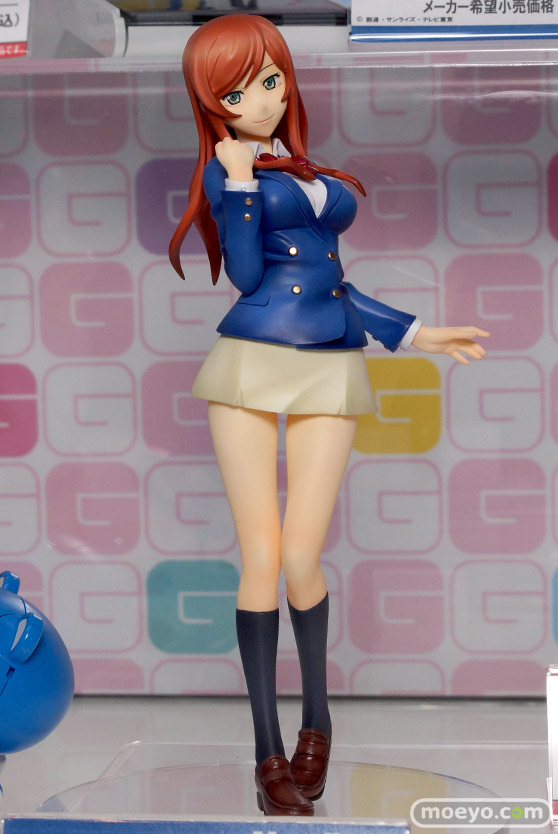 ガンダム・ガールズ・ジェネレーション ガンダムビルドファイターズトライ カミキ・ミライ(制服Ver.) 　メガハウス　画像　サンプル　レビュー　フィギュア　メガホビEXPO 2015 Spring　01