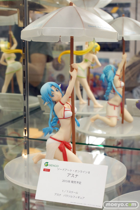 ソードアート・オンラインII アスナ パラソルフィギュア　ジェンコ　画像　サンプル　レビュー　フィギュア　ボークスホビー天国　展示　01