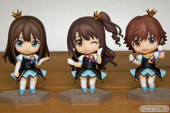 ねんどろいどこ~で シンデレラガールズ 凛・卯月・未央セット マイファーストスターコーデ グッドスマイルカンパニー 画像 サンプル レビュー フィギュア 七兵衛 knead 01