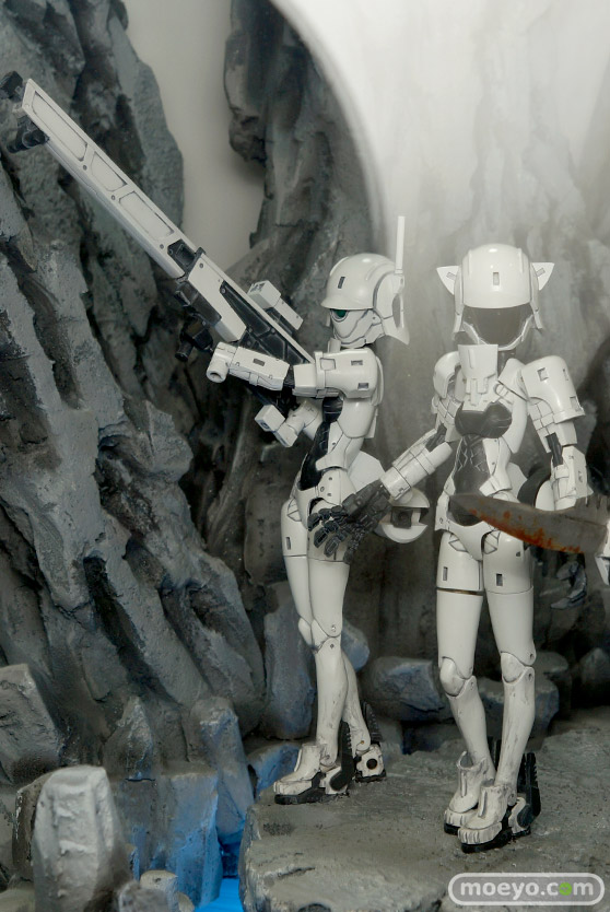 ワンダーフェスティバル 2015［夏］ 画像　サンプル　レビュー　フィギュア　コトブキヤ　プラモデル　武装神姫　女神デバイス　男性　メカ　03