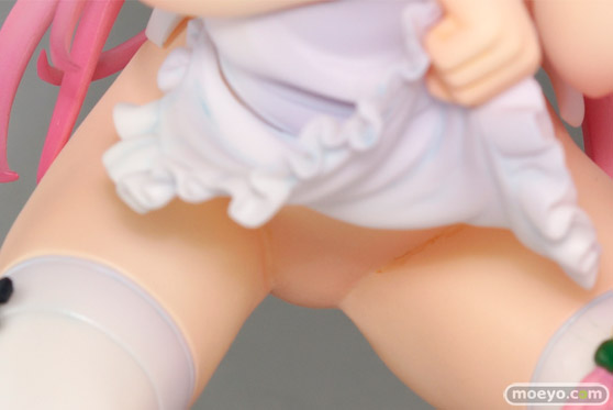 女×彼女×彼女 織節秋奈 裸エプロン ホワイト Ver.　ブラックベリー　画像　サンプル　レビュー　フィギュア　梓零　18