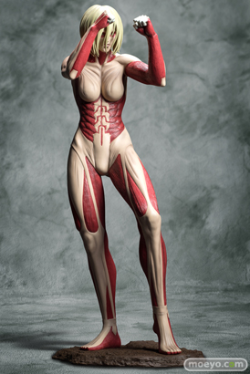 進撃の巨人 女型の巨人 ポリレジンフィギュア 90cm級 A-TOYS 画像　サンプル　レビュー　フィギュア　温泉天国/K　02