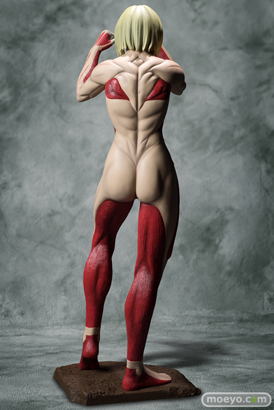 進撃の巨人 女型の巨人 ポリレジンフィギュア 90cm級 A-TOYS 画像　サンプル　レビュー　フィギュア　温泉天国/K　05