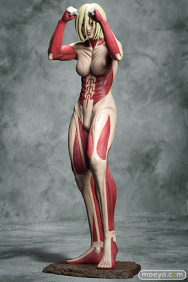 進撃の巨人 女型の巨人 ポリレジンフィギュア 90cm級 A-TOYS 画像　サンプル　レビュー　フィギュア　温泉天国/K　07