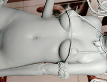 【WF2015夏】Q-six「HOME 仮）ヨーコ」 新作フィギュア原型画像レビュー