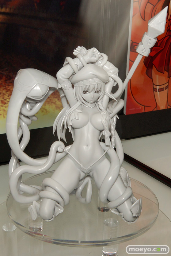 ワンダーフェスティバル 2015［夏］　画像　サンプル　レビュー　フィギュア　メガハウス　エクセレントモデルCORE ヴァンキッシュド・クイーンズ 戦闘教官 アレイン【縛】　キバヤシノリオ　01