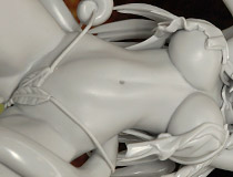 【WF2015夏】メガハウス「エクセレントモデルCORE ヴァンキッシュド・クイーンズ 戦闘教官 アレイン【縛】」 新作フィギュア原型画像レビュー