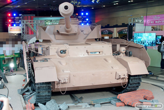 ガールズ&パンツァー ファンイベント IV号戦車日本上陸作戦です! 秋葉原 ベルサール 実物大 戦車 02