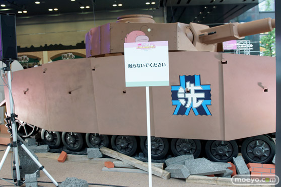 ガールズ&パンツァー ファンイベント IV号戦車日本上陸作戦です! 秋葉原 ベルサール 実物大 戦車 07