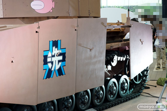 ガールズ&パンツァー ファンイベント IV号戦車日本上陸作戦です! 秋葉原 ベルサール 実物大 戦車 09