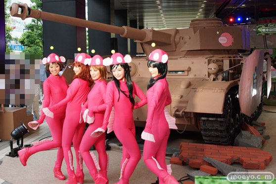 ガールズ&パンツァー ファンイベント IV号戦車日本上陸作戦です! 秋葉原 ベルサール 実物大 戦車 12