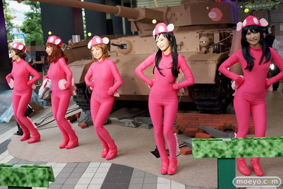 ガールズ&パンツァー ファンイベント IV号戦車日本上陸作戦です! 秋葉原 ベルサール 実物大 戦車 13