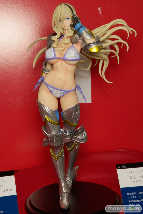 2015夏ホビーメーカー合同商品展示会　画像　サンプル　レビュー　フィギュア　Q-six ワルキューレロマンツェ スィーリア ビキニVer.　01