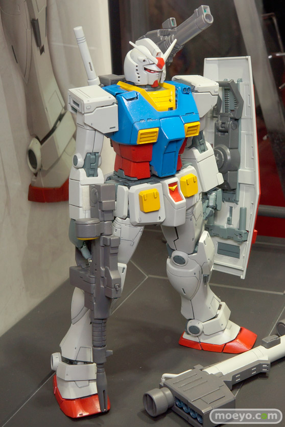 キャラホビ2015 画像 サンプル レビュー プラモデル ガンダム MG 1/100 RX-78 ガンダム バンダイ オリジン 02