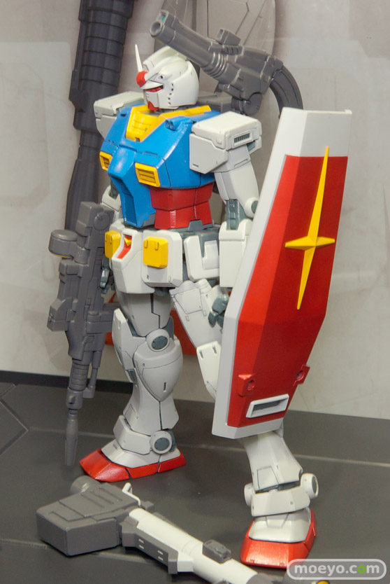 キャラホビ2015 画像 サンプル レビュー プラモデル ガンダム MG 1/100 RX-78 ガンダム バンダイ オリジン 03