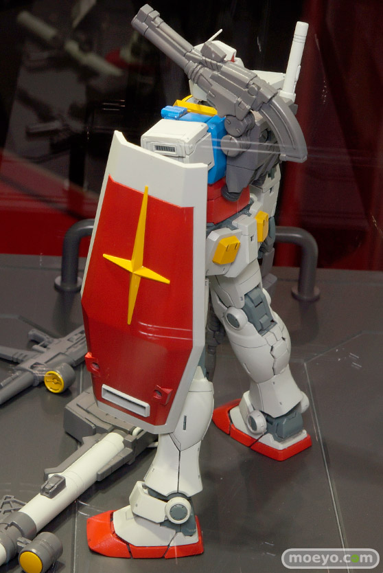 キャラホビ2015 画像 サンプル レビュー プラモデル ガンダム MG 1/100 RX-78 ガンダム バンダイ オリジン 04