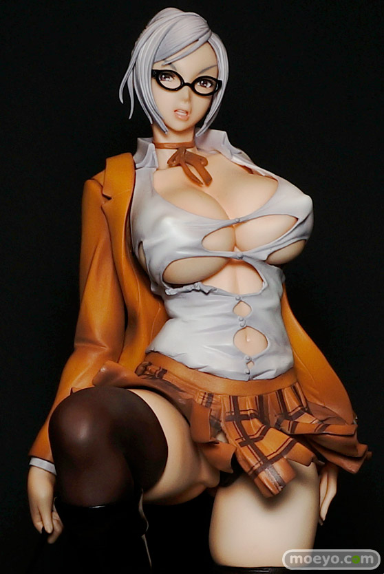 Hdge technical statue No.9 監獄学園 プリズンスクール 白木芽衣子 ユニオンクリエイティブ　画像　サンプル　レビュー　フィギュア　石崎紗央里　モノリス　04