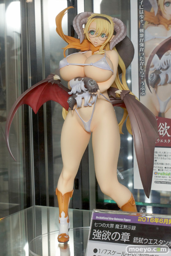 コトブキヤ秋葉原館 展示　画像　サンプル　レビュー　フィギュア　マモン　銃弑ウエスタン水着ノ節　水戸郁魅　シャル　03