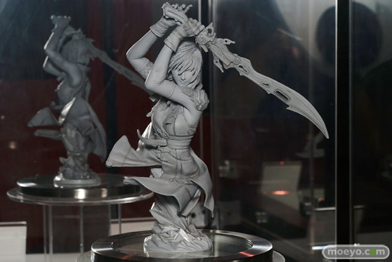 東京ゲームショウ2015　スクウェア・エニックス　画像　サンプル　レビュー　フィギュア　FINAL FANTASY XIII BUST STATUE PLAY ARTS 改-KAI- ＜LIGHTNING＞（仮称）　ライトニング　02