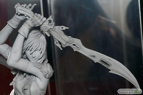 東京ゲームショウ2015　スクウェア・エニックス　画像　サンプル　レビュー　フィギュア　FINAL FANTASY XIII BUST STATUE PLAY ARTS 改-KAI- ＜LIGHTNING＞（仮称）　ライトニング　07