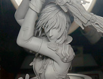 【TGS2015】「FF13」のライトニングが「BUST STATUE PLAY ARTS 改-KAI-」で立体化！