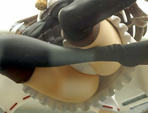 キューズQ「艦隊これくしょん -艦これ- 金剛」 彩色サンプルがボークスホビー天国にて「下から覗ける」仕様？で展示中！