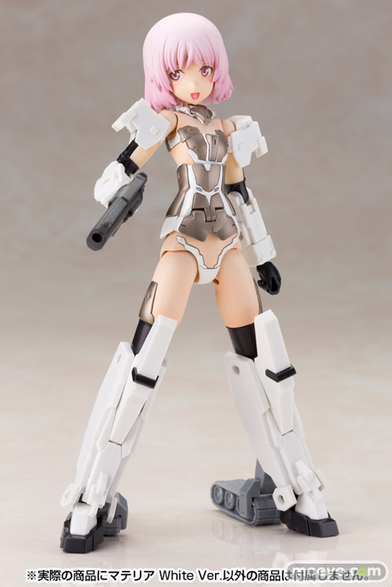 フレームアームズ・ガール マテリア White Ver. コトブキヤ 画像 サンプル レビュー フィギュア プラモデル 清水康智 10